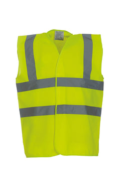 Hi-vis 2-band-and-braces waistcoat (HVW100)