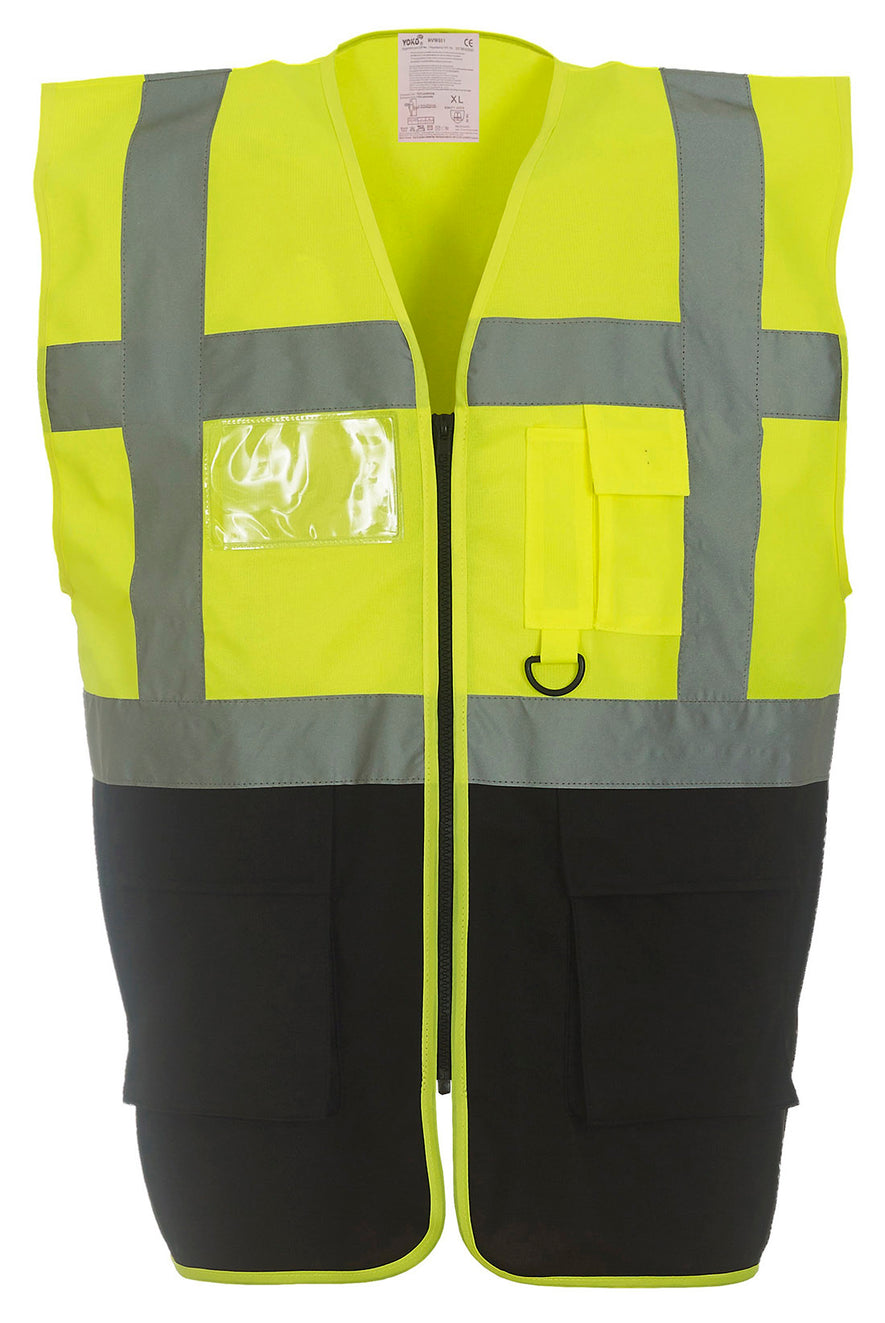 Multifunctional executive hi-vis waistcoat (HVW801)