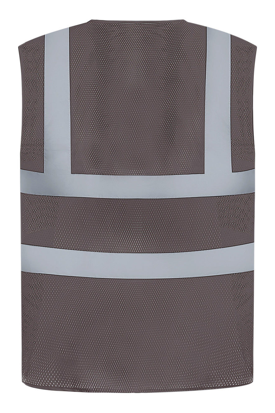 Top cool open mesh 2-band-and-braces waistcoat (HVW120)