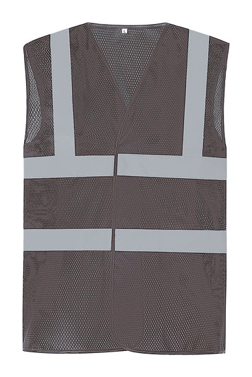 Top cool open mesh 2-band-and-braces waistcoat (HVW120)