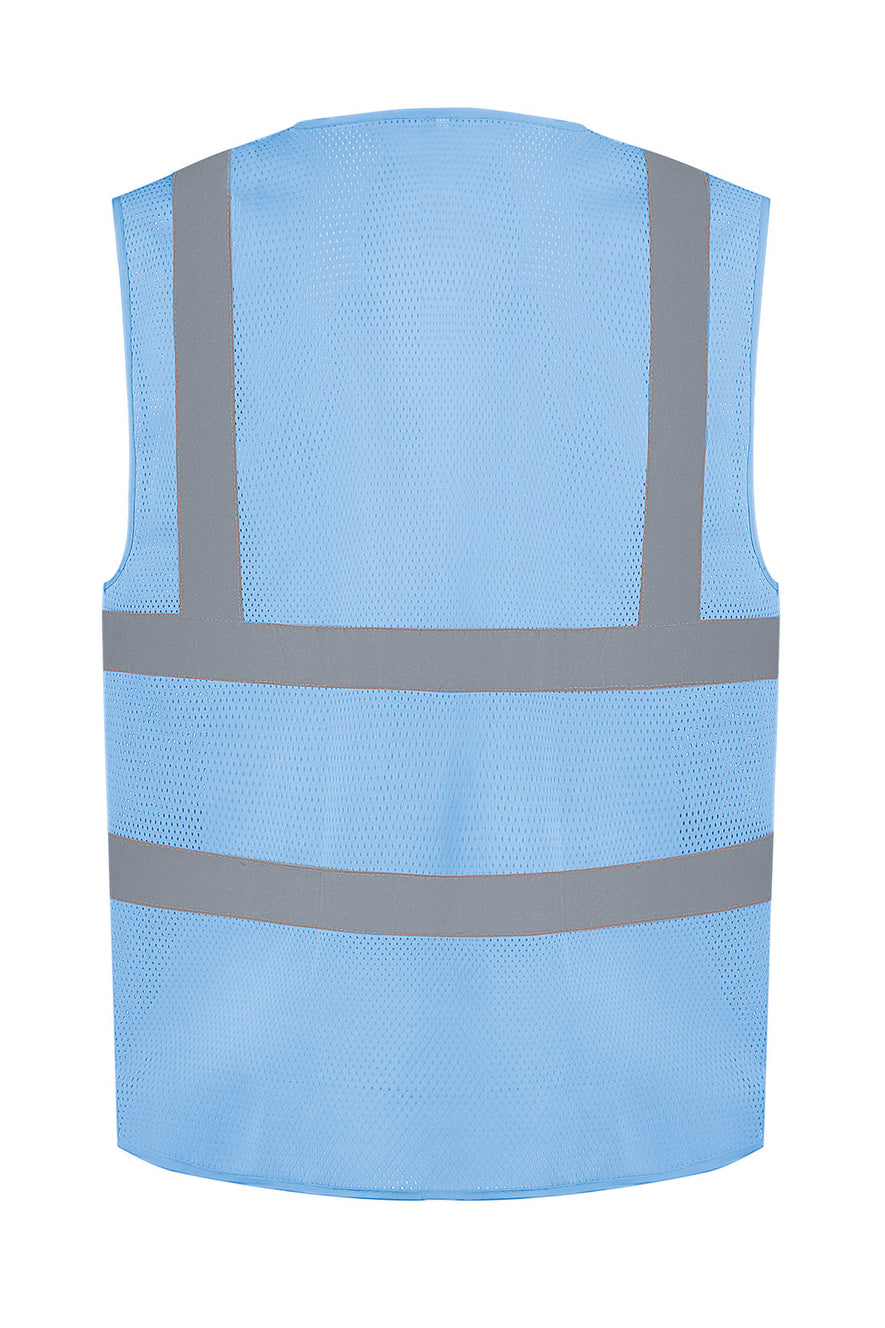 Top cool open mesh 2-band-and-braces waistcoat (HVW120)