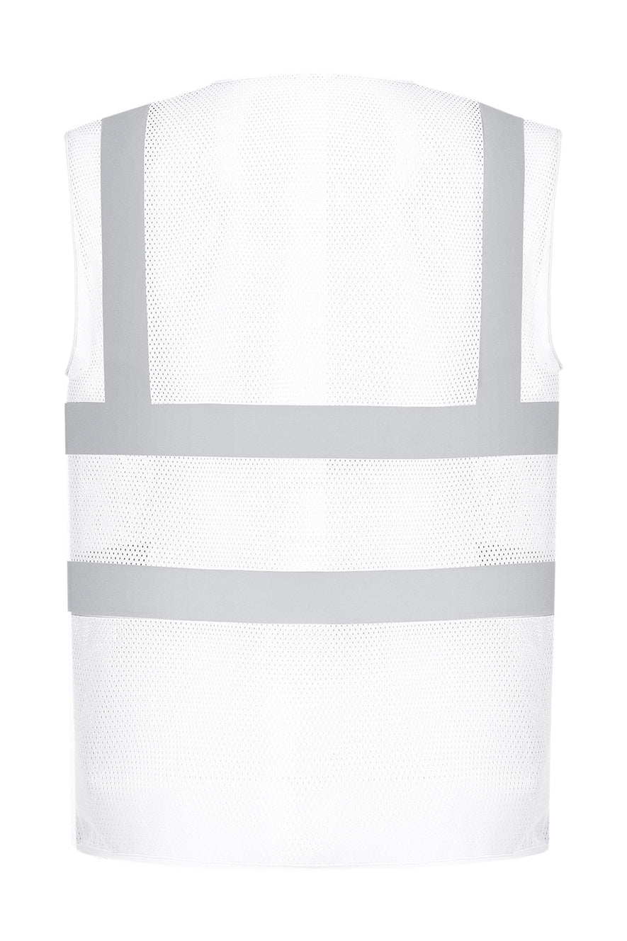 Top cool open mesh 2-band-and-braces waistcoat (HVW120)
