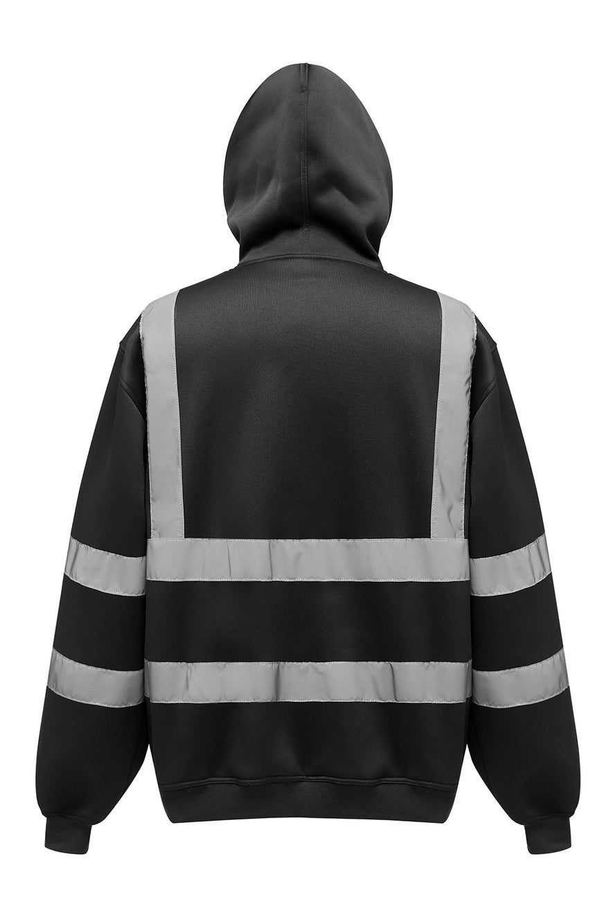 Hi-vis pull-over hoodie (HVK05)