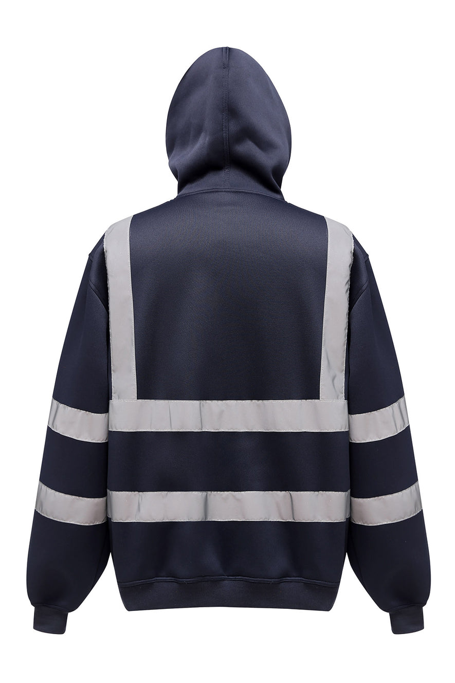 Hi-vis pull-over hoodie (HVK05)