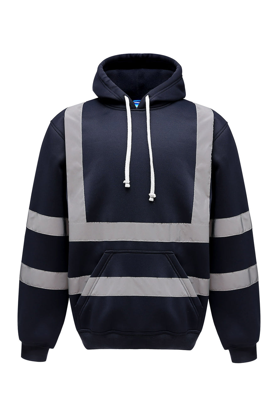 Hi-vis pull-over hoodie (HVK05)