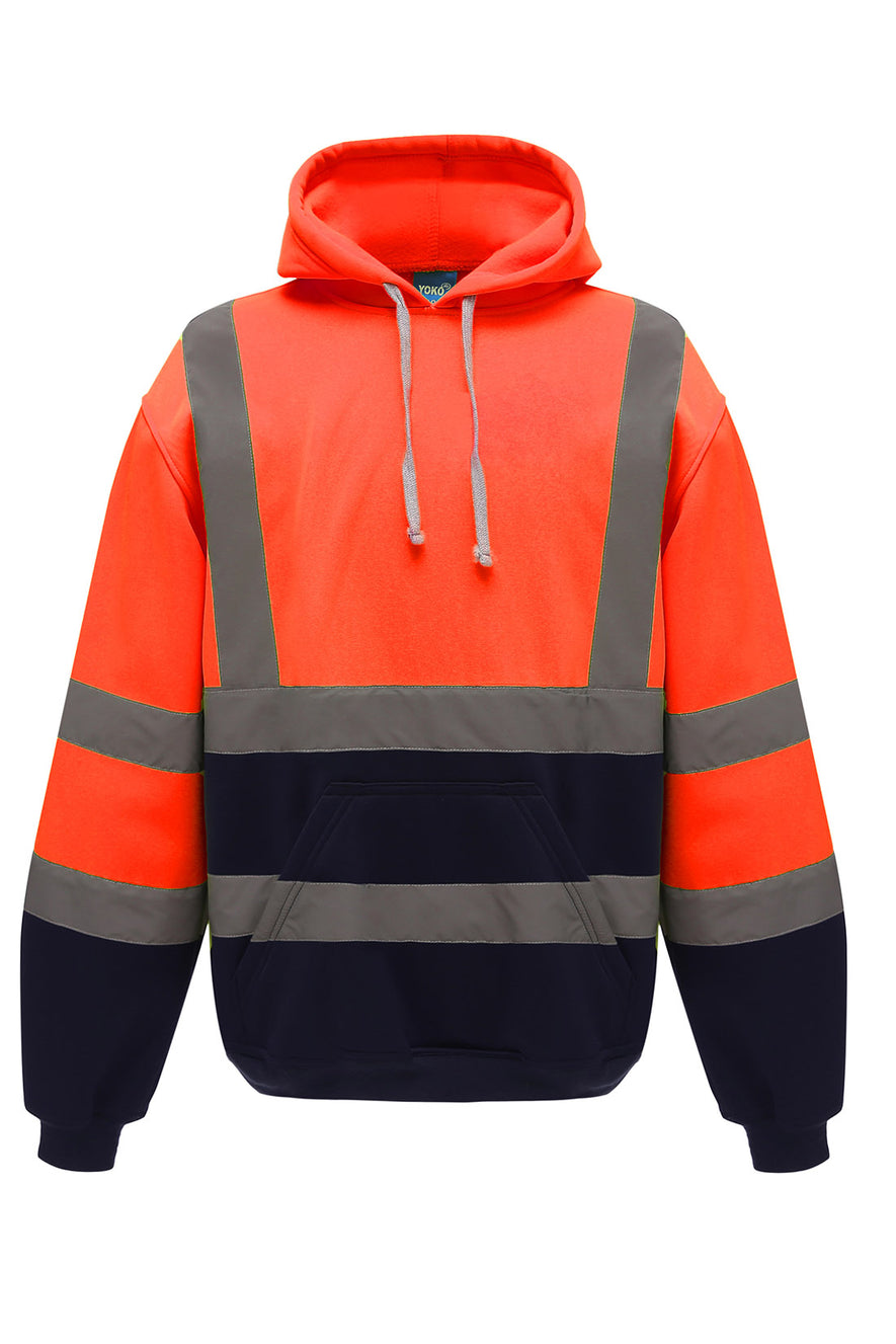 Hi-vis pull-over hoodie (HVK05)