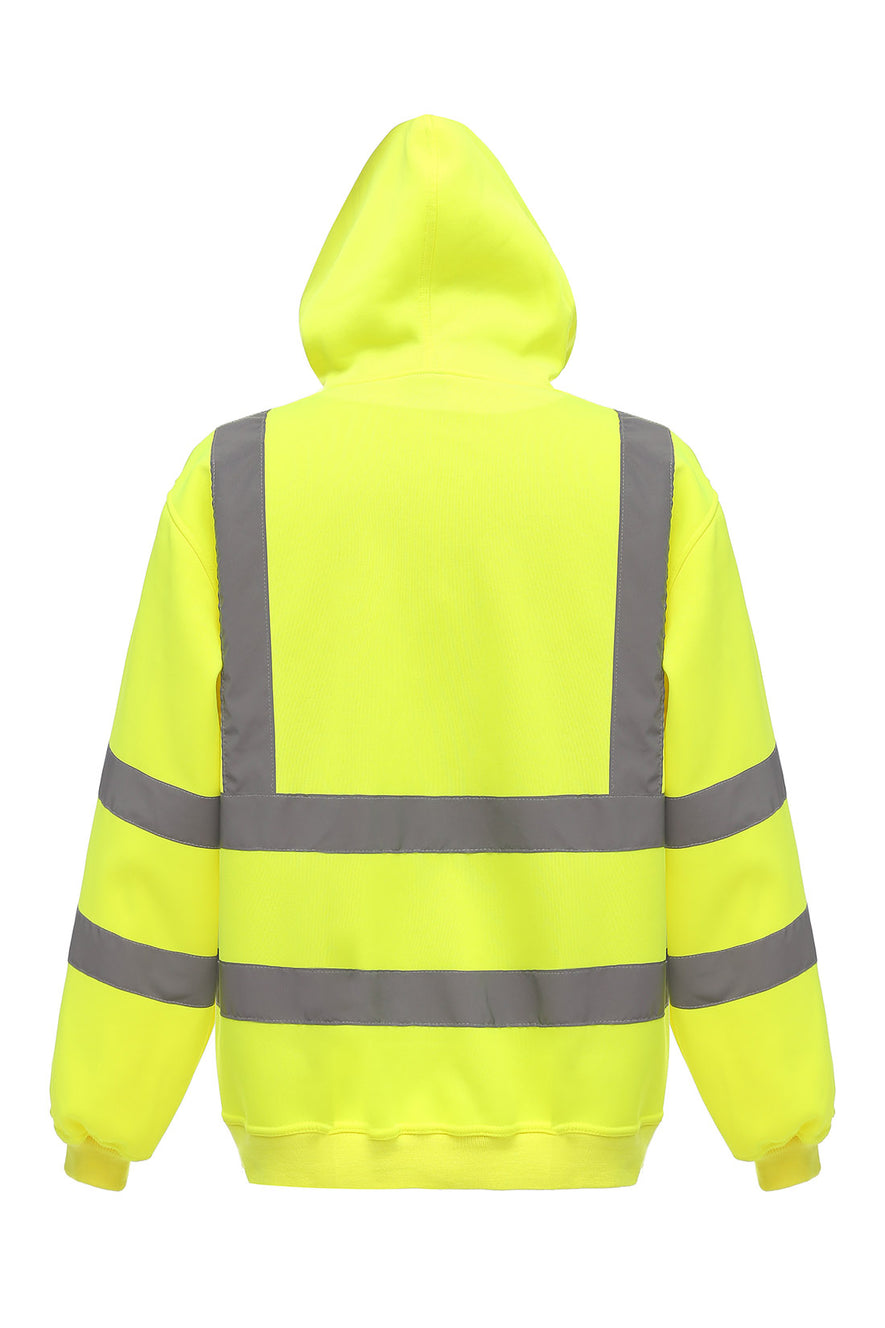 Hi-vis pull-over hoodie (HVK05)