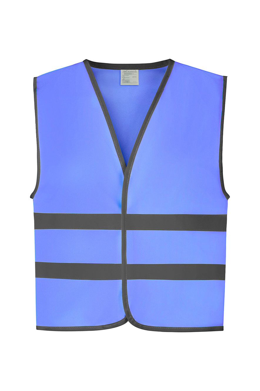 Hi-vis reflective border kids waistcoat (HVW102CH)