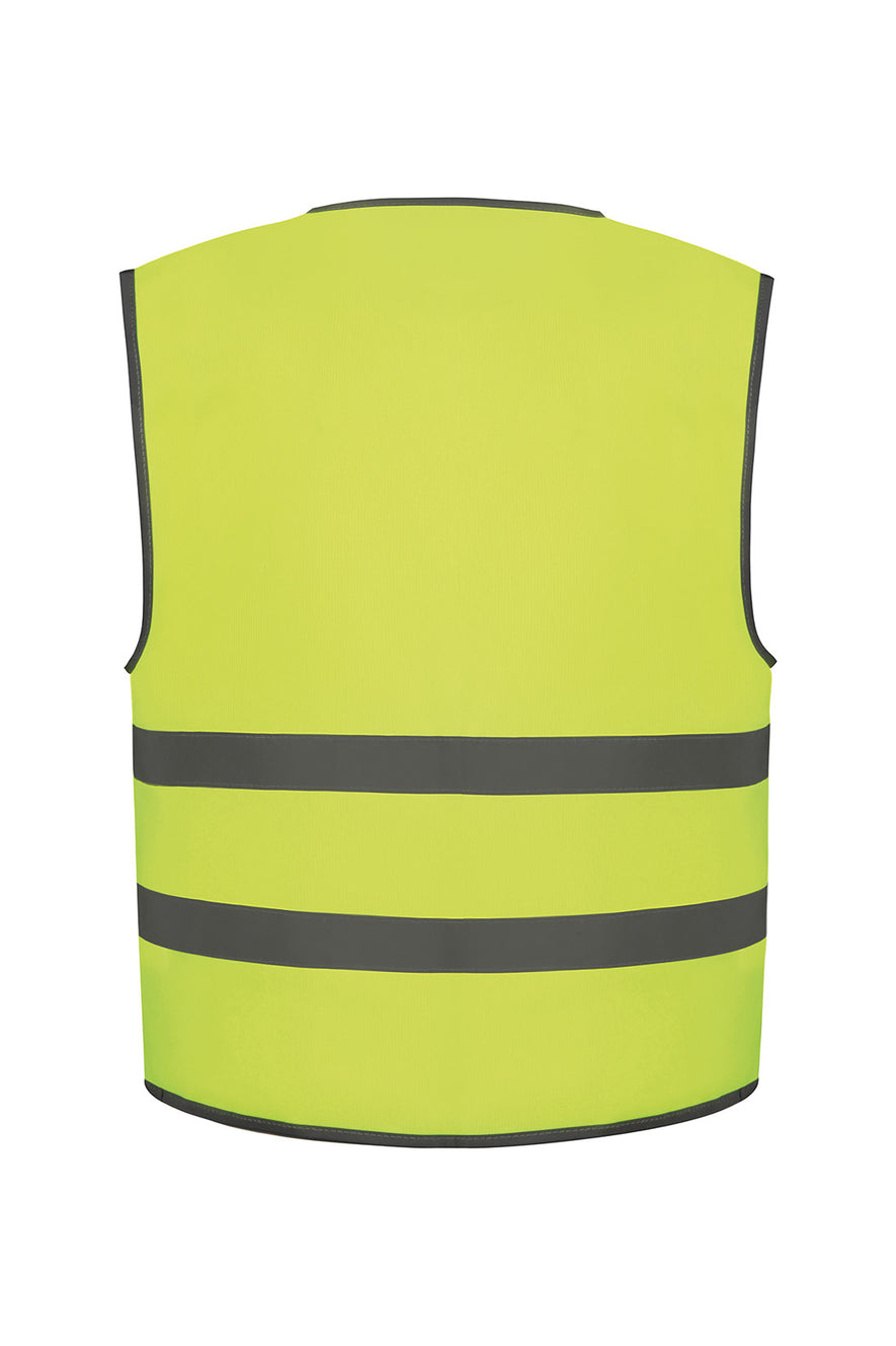 Hi-vis reflective border kids waistcoat (HVW102CH)