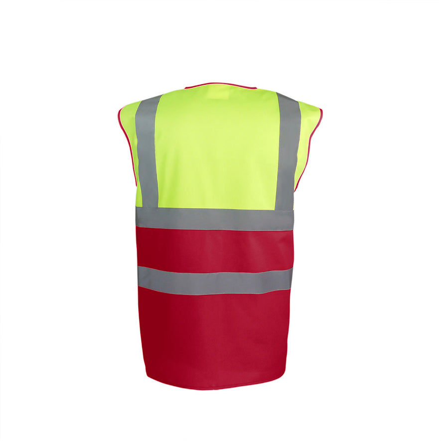 Hi-vis two-tone waistcoat (HVW122)