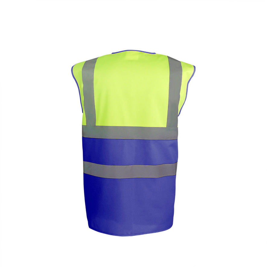 Hi-vis two-tone waistcoat (HVW122)