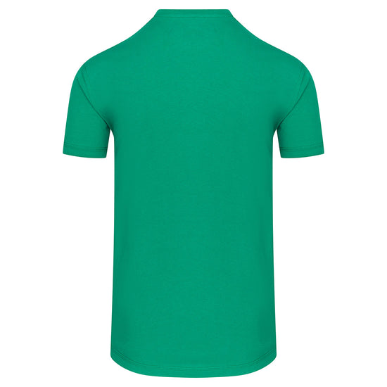 Back of Orn Workwear Plover T-Shirt in kelly green.