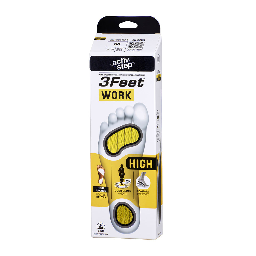 Sidas 3feet activ insoles for high arches sale