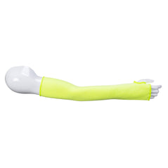 yellow cut resistant sleeve