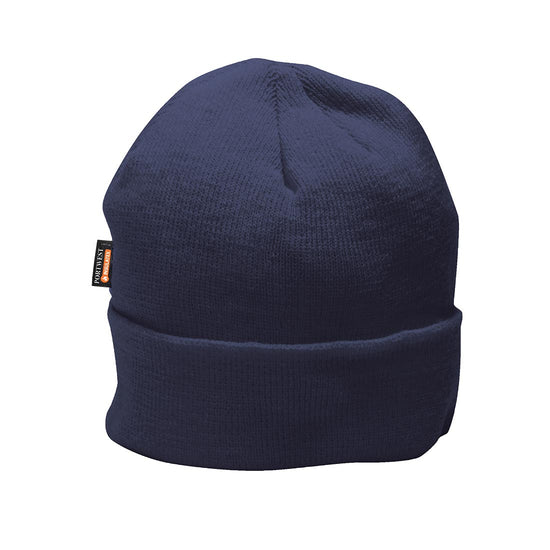Orange Knit Cap with Insulatex Lined log tag