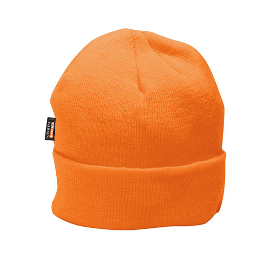 Navy Knit Cap with Insulatex Lined log tag