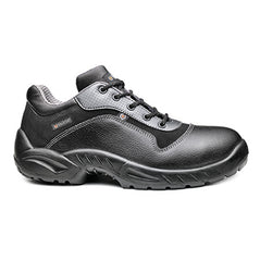 Black Etoile Safety Boot With a protective toe, black lace fasten and sole from Base.