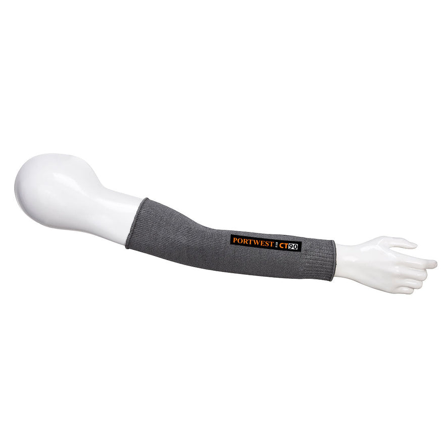 Grey cut level sleeve with CT branding.