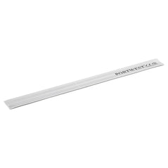 Silver reflective slap on wrist band. Band has portwest branding.