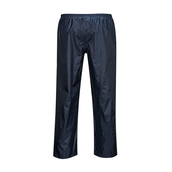 Essentials rainsuit in navy with front zip and elasticated cuffs