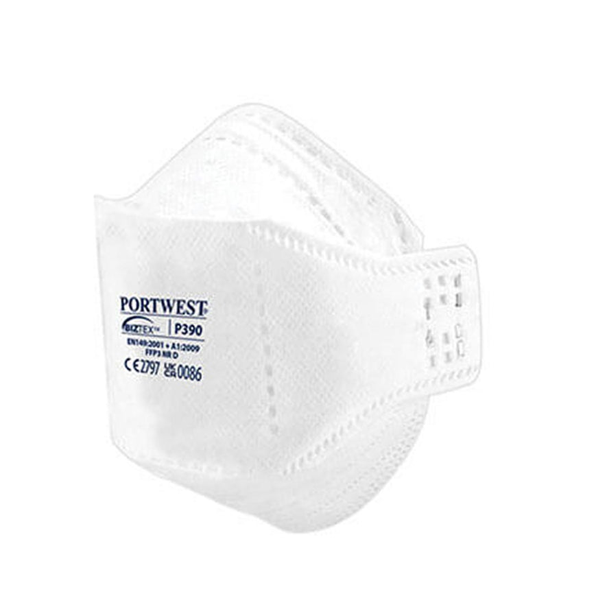 EAGLE FFP3 Dolomite Fold Flat Respirator in White 
