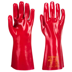 Red PVC Gauntlet.