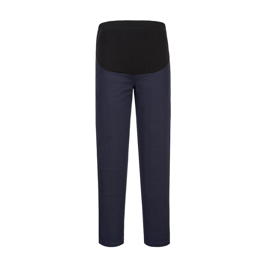 Dark Navy Stretch Maternity Trouser with 2 pockets