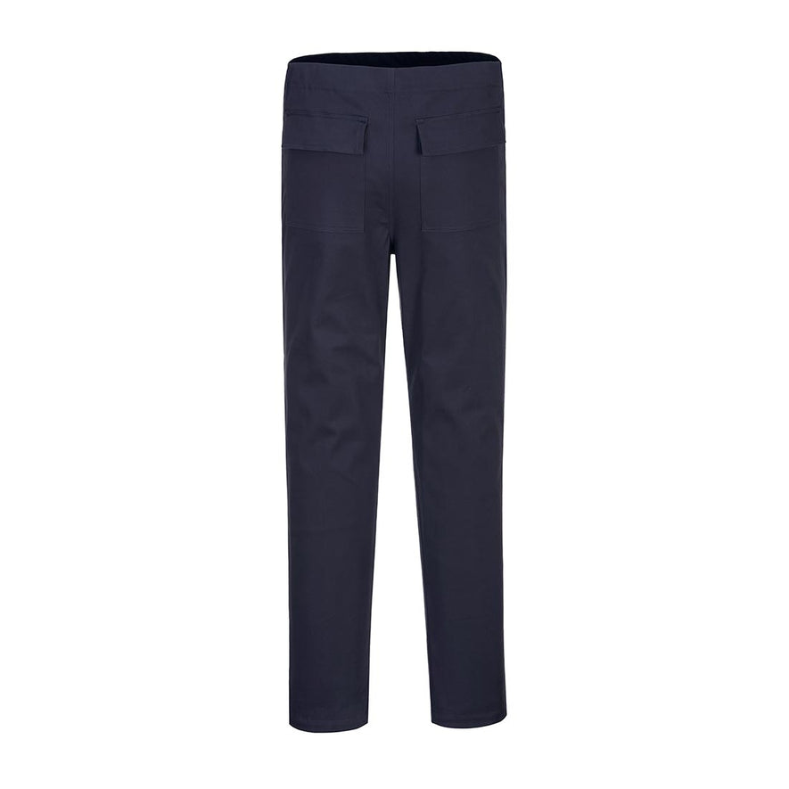 Dark Navy Stretch Maternity Trouser with 2 pockets