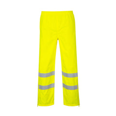 Yellow Hi-Vis Breathable Trouser with reflective strips