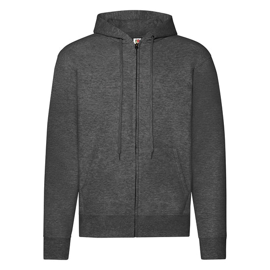 Classic 80/20 hooded sweatshirt jacket