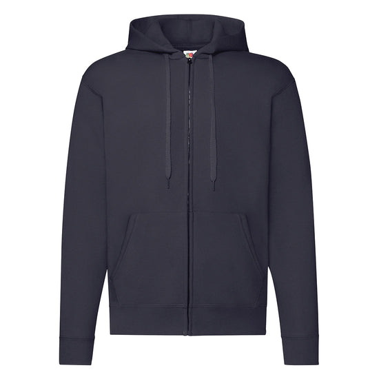 Classic 80/20 hooded sweatshirt jacket