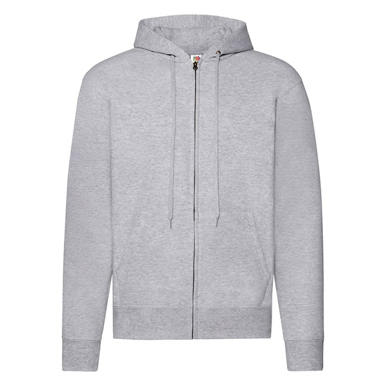 Classic 80/20 hooded sweatshirt jacket