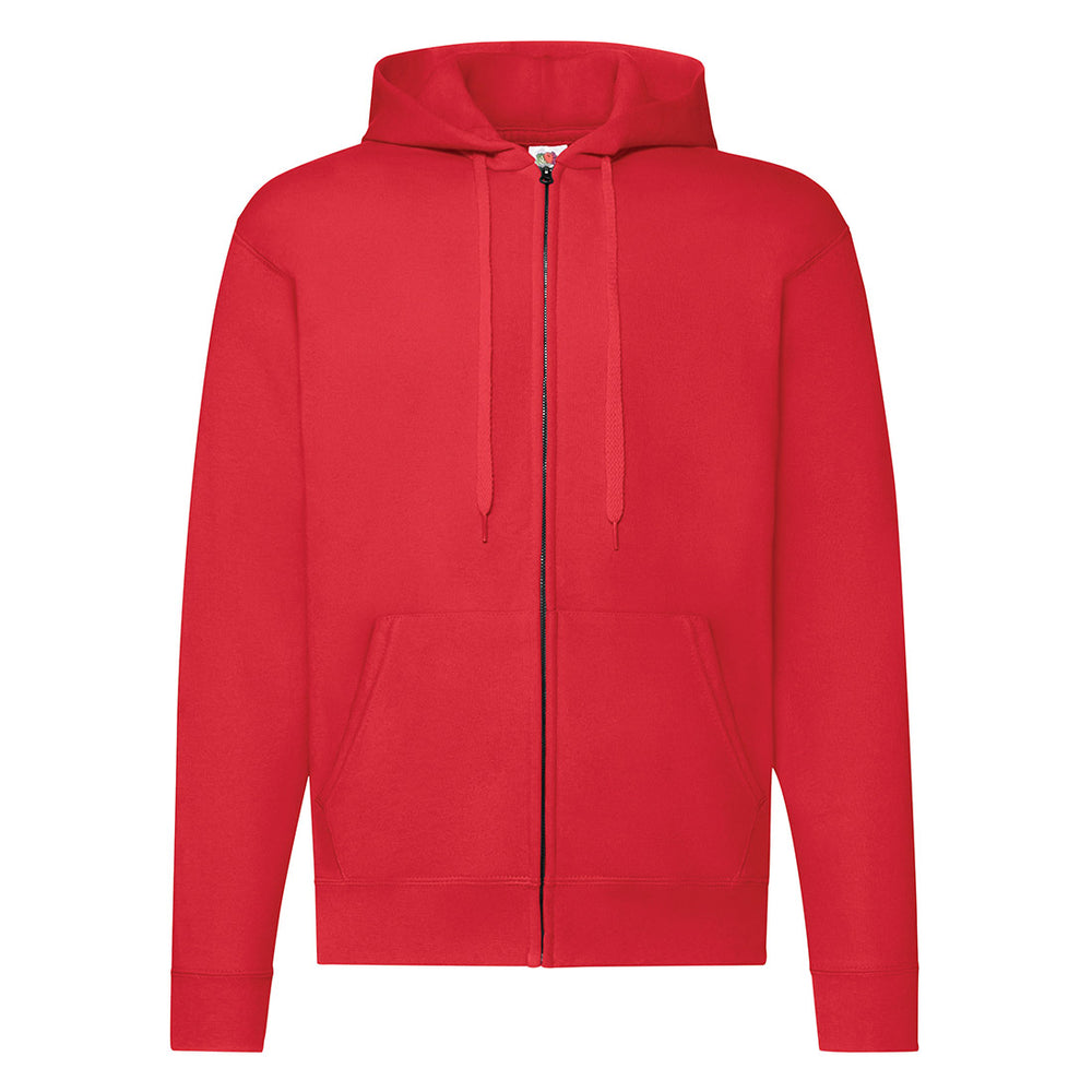 Fruit of the loom classic hooded sweat jacket sales