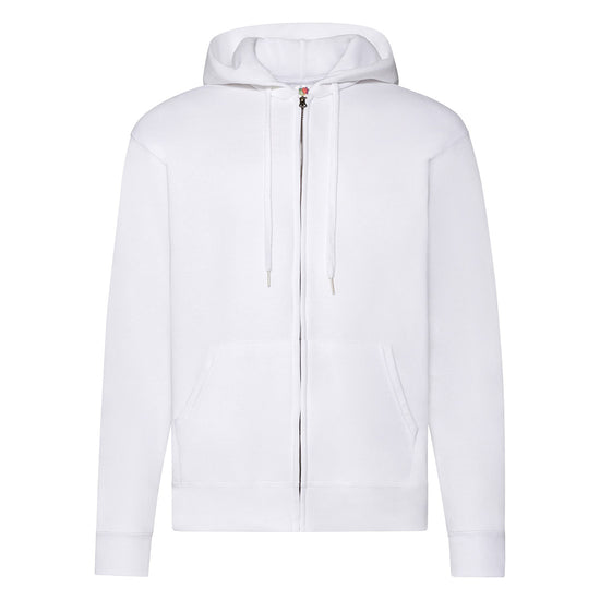 Classic 80/20 hooded sweatshirt jacket