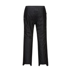 Black PW3 Rain Trouser with white trim