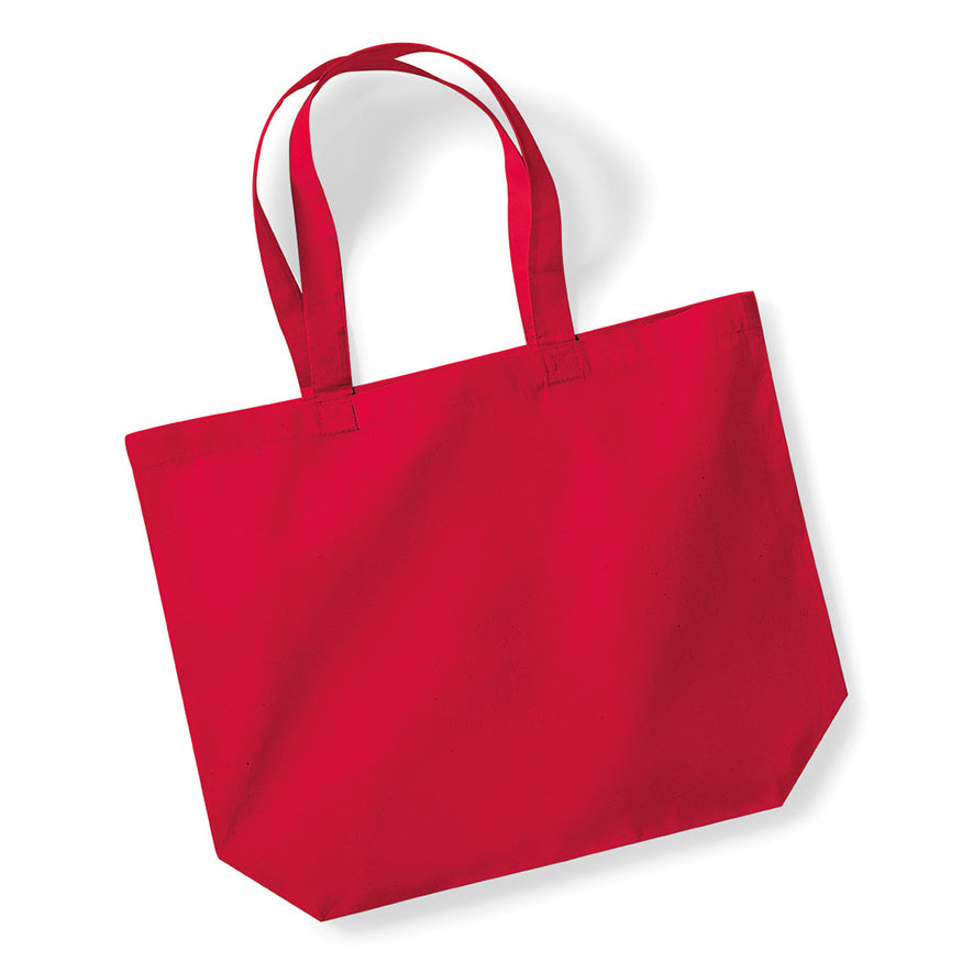 Organic premium cotton maxi tote