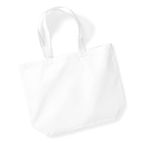 Organic premium cotton maxi tote