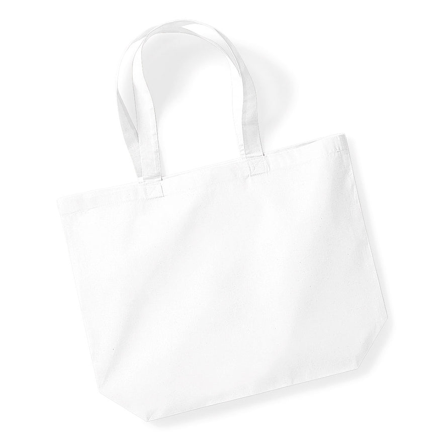 Organic premium cotton maxi tote