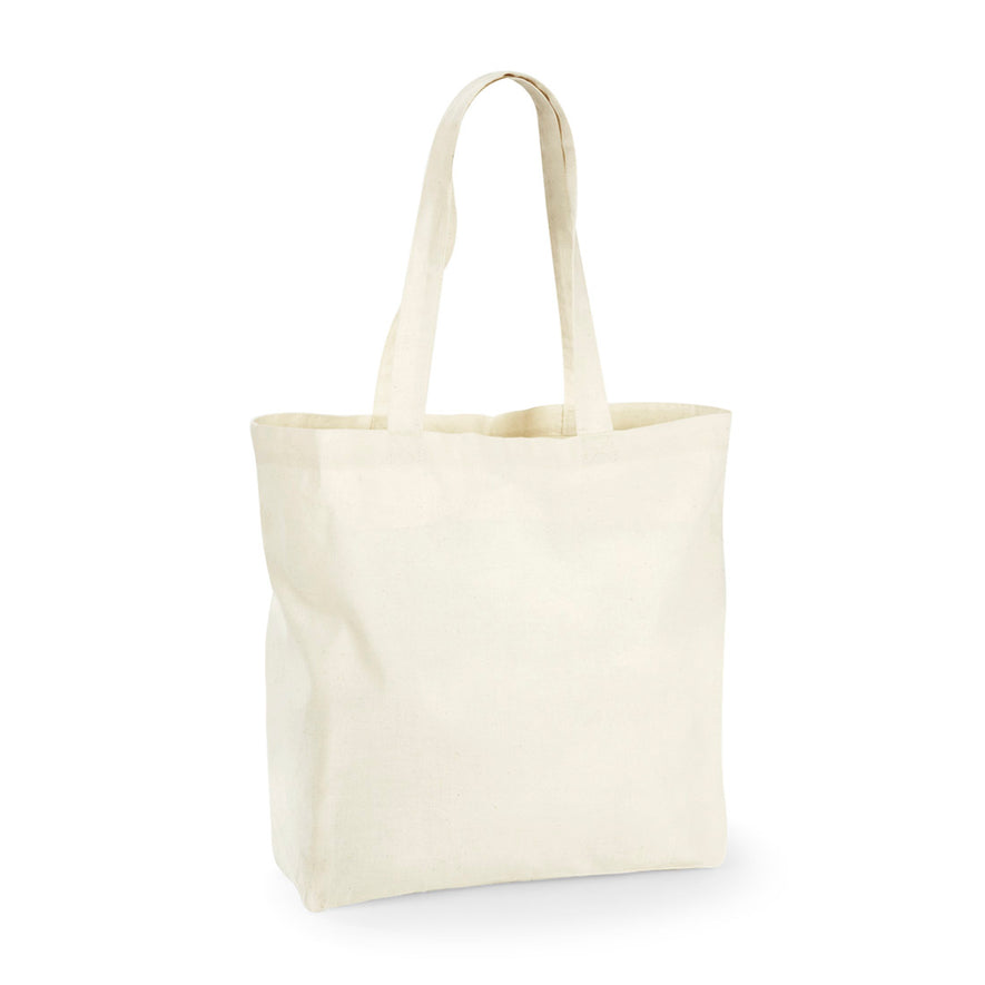 Recycled cotton maxi tote