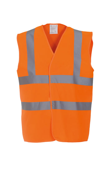 Hi-vis 2-band-and-braces waistcoat (HVW100)