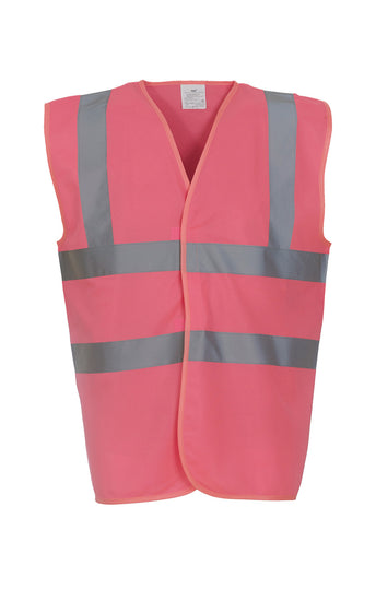 Hi-vis 2-band-and-braces waistcoat (HVW100)