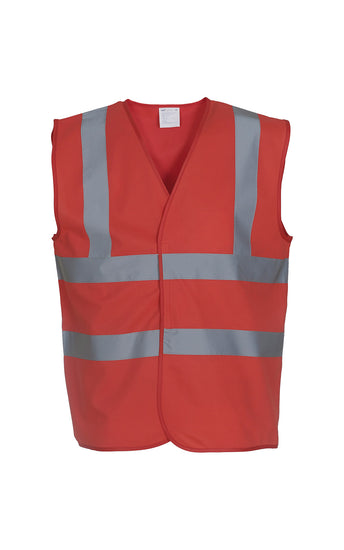 Hi-vis 2-band-and-braces waistcoat (HVW100)