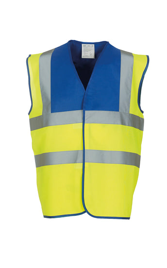 Hi-vis 2-band-and-braces waistcoat (HVW100)