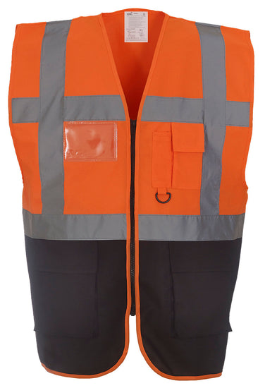 Multifunctional executive hi-vis waistcoat (HVW801)