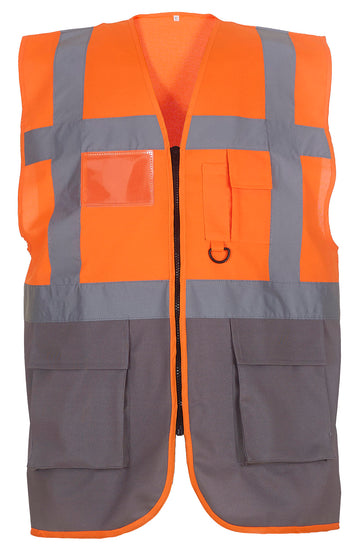Multifunctional executive hi-vis waistcoat (HVW801)