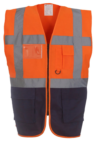 Multifunctional executive hi-vis waistcoat (HVW801)
