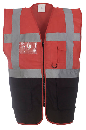 Multifunctional executive hi-vis waistcoat (HVW801)