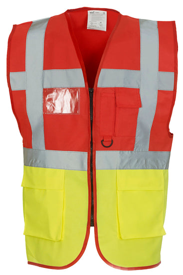 Multifunctional executive hi-vis waistcoat (HVW801)