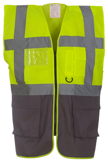 Multifunctional executive hi-vis waistcoat (HVW801)