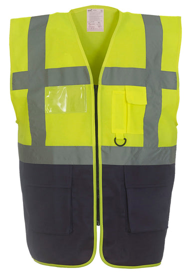 Multifunctional executive hi-vis waistcoat (HVW801)